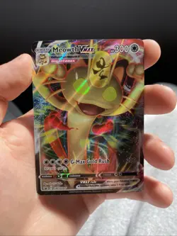 Meowth VMAX SWSH005 SWSH: Sword & Shield Promo Cards Holo - Image 1