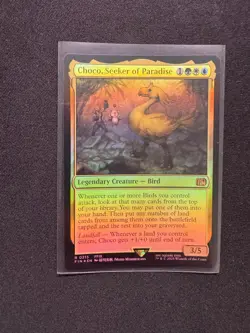 CHOCO, SEEKER OF PARADISE FOIL - Magic: The Gathering - NM/M - Image 1