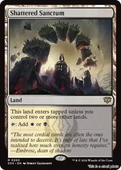 Shattered Sanctum [SOS - 260] - NM TCG MTG - Image 1