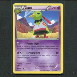 Pokemon TCG Xatu 29/108 XY Roaring Skies Regular Rare Card EN-LP 2015 - Image 1
