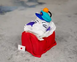 Moogle MTG Commander Deck Box: 100 Double-Sleeved Cards, 3D Printed PLA - Image 1