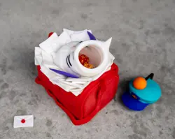 Moogle MTG Commander Deck Box: 100 Double-Sleeved Cards, 3D Printed PLA - Image 3