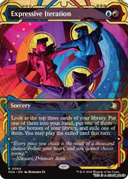 Expressive Iteration [SOA - 64] - NM TCG MTG - Image 1