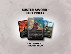 Buster Sword - Custom Card - Image 1