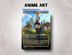 Buster Sword - Custom Card - Image 5