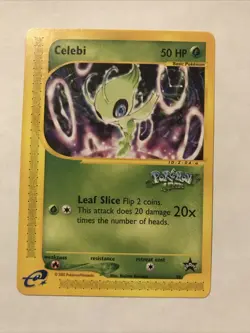 Pokemon Celebi 50 Promo WOTC NM Near Mint - Image 1