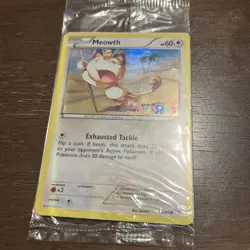 2016 Toys R Us Exclusive Pokemon Meowth card 53/83 (NEW/SEALED) - Image 1