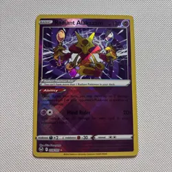 Radiant Alakazam #059/195 Radiant Rare Pokemon TCG SWSH12: Silver Tempest - Image 1