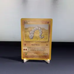 Onix 056/102 Base Set Pokemon Card NM - Image 1