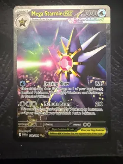 🔥Pokemon Perfect Order Mega Starmie EX 118/088 Special Illustration Rare SIR - Image 1