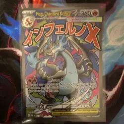 Pokemon Mega Charizard X EX Holo Promo 023 Me: Mega Evolution 360 HP Saboteri - Image 1