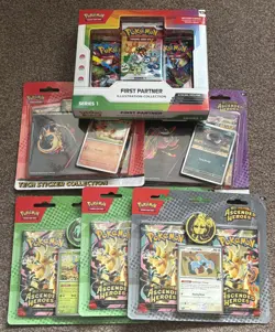 Pokemon Ascended Heroes Blister Bundle +1x First Partner Illustration Collection - Image 1