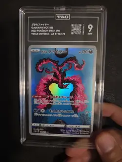 Pokemon Galarian Moltres 190/172 VSTAR Universe Japanese TAG 9 Mint - Image 1