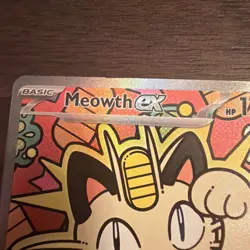 Meowth ex 121/088 ENGLISH Special Illustration Rare - Perfect Order SIR Pokemon - Image 3