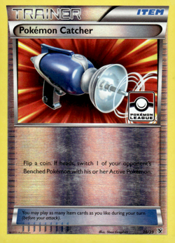Pokemon Catcher Reverse Holo Uncommon XY - BREAKpoint 105/122 NM - Image 1