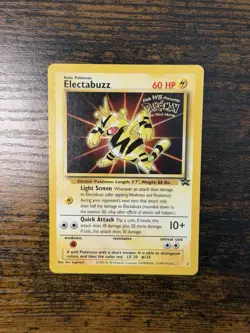Pokemon - Electabuzz- WB The First Movie Promo - Black Star - WOTC - NM - Image 1