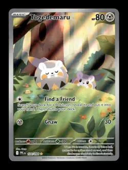 TOGEDEMARU 104/094 ILLUSTRATION RARE PHANTASMAL FLAMES POKEMON HOLO NM/M - Image 1