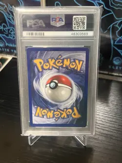 Psa 8.5 (Pop 25) Pokemon Muk Fossil Holo - Image 2