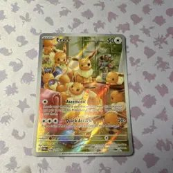 Pokemon Eevee 188/167 Sv06: Twilight psa 10 contender!!!💎💎💎 - Image 1