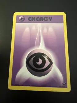 Psychic Energy 131/132 Gym Challenge Unlimited 2000 Pokemon Card LP - Image 1