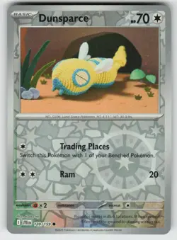 Dunsparce 120/159 Common Journey Together Pokemon Reverse Holo Near Mint - Image 1
