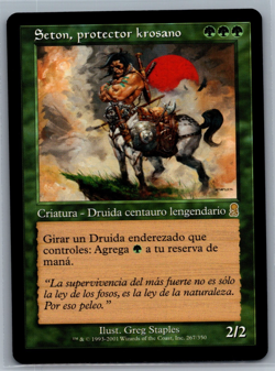 Magic The Gathering SPANISH Odyssey Seton, Krosan Protector #267/350 MTG TCG - Image 1