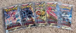 Pokemon Sealed Full Art Bundle: Sword & Shield Astral Radiance Art Set (5 Packs) - Image 2
