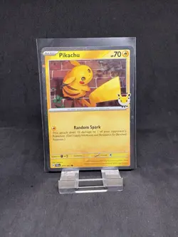Pokemon Card - Pikachu 051/162, Cosmo Holo! Promo! 30th Pokemon Day! - Image 1