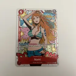 Nami Treasure Rare ST01-007 GTA Nami NM Or Better English One Piece TCG Bandai - Image 1