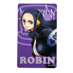 S5426 Nico Robin Japanese One Piece Memorial Collection Clear Card M4 - Image 1