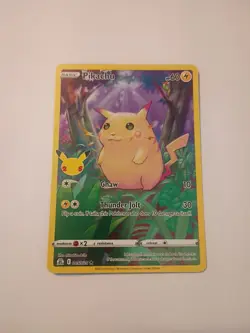 Pokemon TCG Celebrations Pikachu Holo Rare Card 005/025 - Image 1