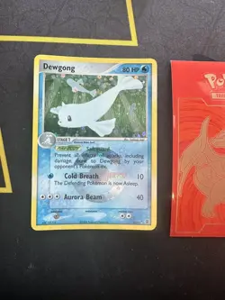 Pokemon Card Dewgong 3/112 Reverse Holo Rare FireRed & LeafGreen 277💎NM💎 - Image 1