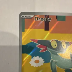Pokemon Dreepy Full Art Rare Holo 247/217 ASC 2026 Jerky Card - Image 3