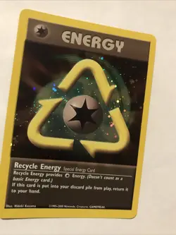 Recycle Energy - WOTC League Promo Pokemon - Holo Card - Image 2