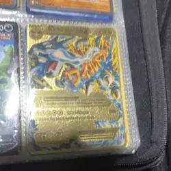 Pokemon TCG Mixed Card Lot Binder Pages Holo/Foil V EX Mega Tyranitar Pikachu - Image 2