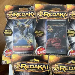 9 Redakai Conquer the Kairu 11 Card Blast 3D X-Drive Power Pack Shelf Pulls - Image 2