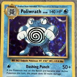 Poliwrath 25/108 Evolutions Holo Rare Pokemon Card - Image 2