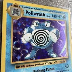 Poliwrath 25/108 Evolutions Holo Rare Pokemon Card - Image 3