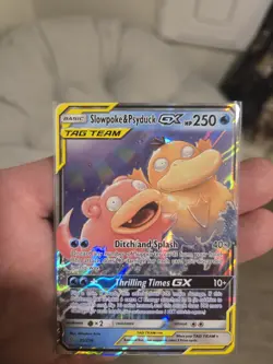 Slowpoke & Psyduck GX 35/236 Tag Team Unified Minds Holo Card NM Condition - Image 3