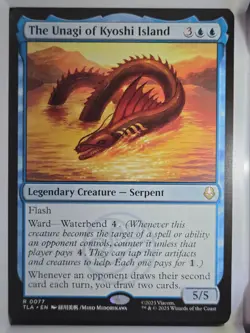 The Unagi of Kyoshi Island - R77 - MTG - Avatar: The Last Airbender (TLA) - Image 1