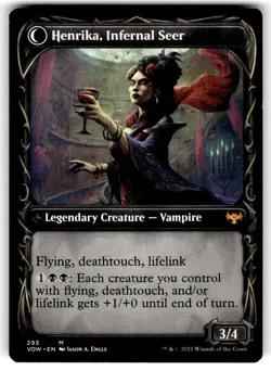 Henrika Domnathi (Showcase) Innistrad: Crimson Vow Regular MTG - Image 2