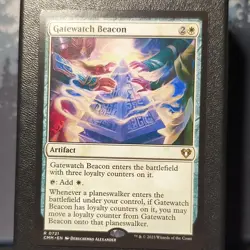 Magic: The Gathering Gatewatch Beacon Commander Masters 721 White Rare Artifact - Image 1