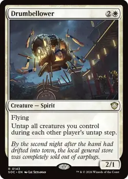 NM Drumbellower, MTG, Strixhaven Commander, Magic the Gathering, 143 - Image 1