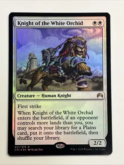 MTG Knight of the White Orchid Origins 021/272 Foil - Image 1