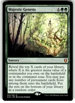 MTG Majestic Genesis Commander Legends Baldur's Gate 240/361 Mythic, NM! - Image 1