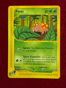 Pokemon TCG Paras Non-Holo 99/147, Aquapolis (NM/LP) - Image 1
