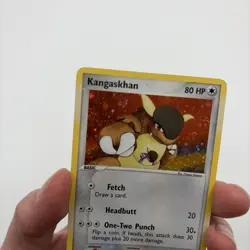 Pokemon 2004 Pokemon Fire Red Leaf Green Kangaskhan foil card LP - Image 2