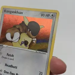 Pokemon 2004 Pokemon Fire Red Leaf Green Kangaskhan foil card LP - Image 4