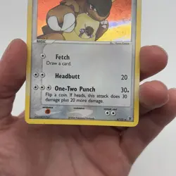 Pokemon 2004 Pokemon Fire Red Leaf Green Kangaskhan foil card LP - Image 5