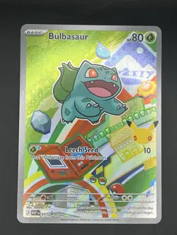 Pokemon TCG First Partner Illustration Collection Series 1 Kanto GEN 1 Starters - Image 2